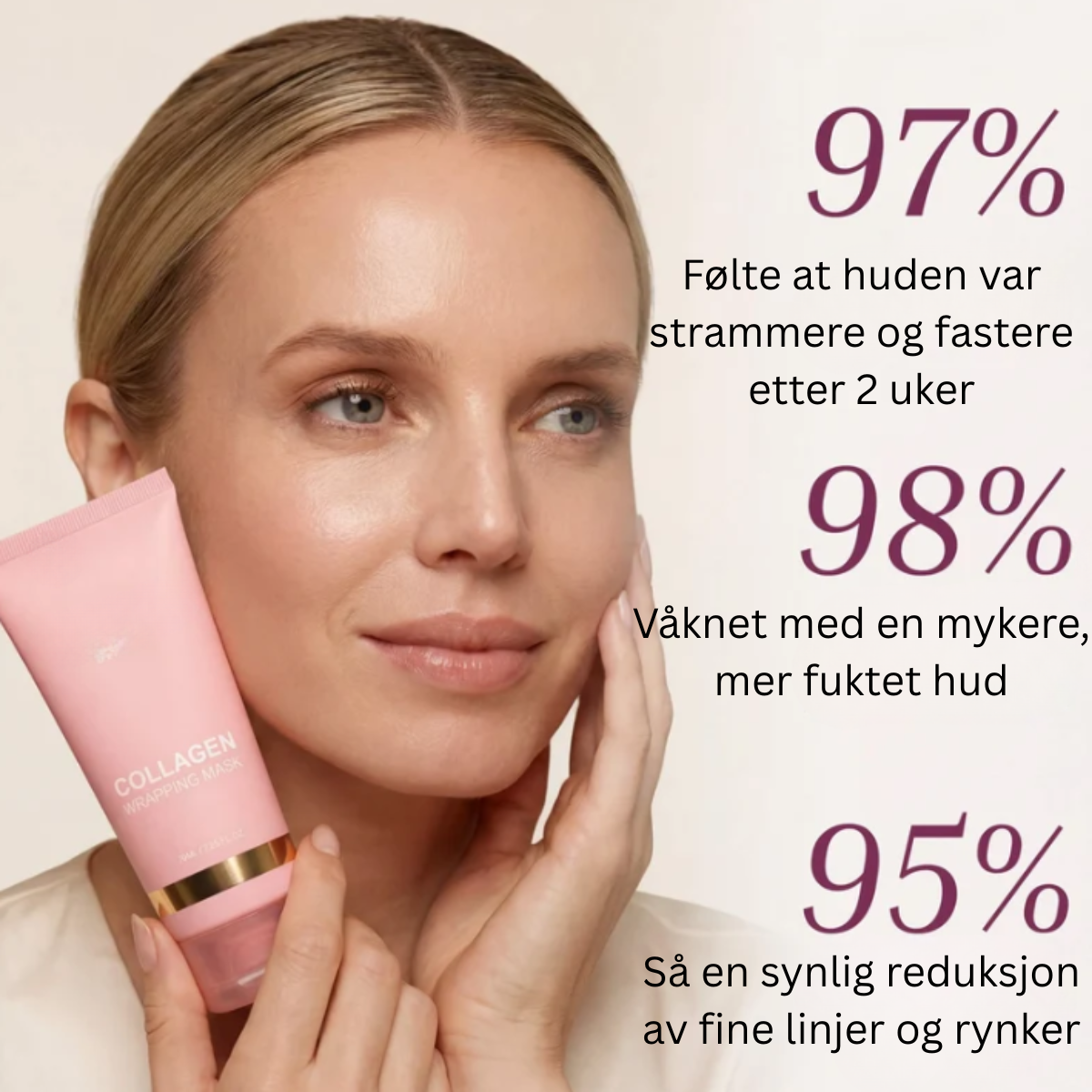 Sculpta CollagenMask - Sov deg til en glødende hud